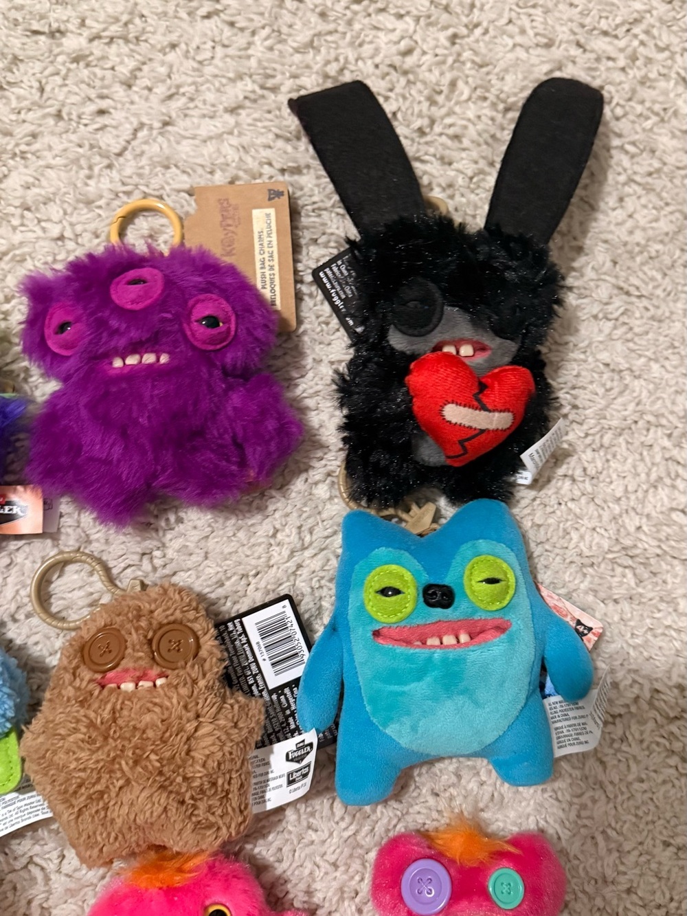 Plush Keychain Collection - Assorted Colors - Picture 3 of 7